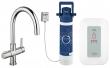 Grohe Red Duo køkkenbatteri med 4L vandvarmer - 30041