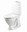 If� Sign toilet 6860 - til limning- hvid if� clean