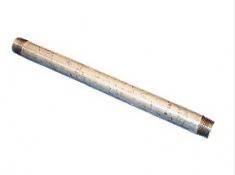 galvaniseret nippelrør 1/2" 1000 mm