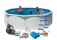 Swim & Fun Pool Basic 120 460 cm Hvid
