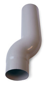 Plastmo nedførsel (75 mm) - grå