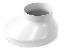 Plastmo brndkrave (75 mm) - hvid