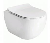 Lavabo Glomp rimless vghngt toilet - Hvid