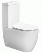Lavabo Glomp rimless gulvstende toilet - Hvid