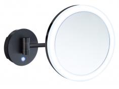 Smedbo Outline kosmetikspejl til vg m/LED lys og 5 x forstrrelse - Mat sort