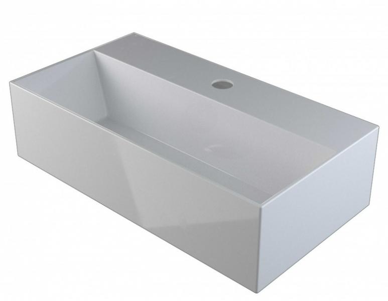 Lavabo Boxo 1080 SLIM 50 håndvask t/væg eller bord - 1 hanehul