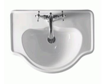 Lavabo Retro 62 håndvask t/nedfældning - 1 hanehul