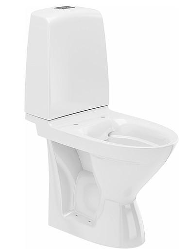 Ifö Spira toilet m/RIMless og Ifø clean - Med universallås
