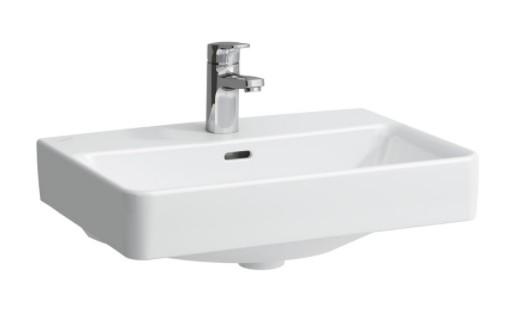 Laufen Pro S Compact 55 håndvask t/væg eller møbel - 1 hanehul