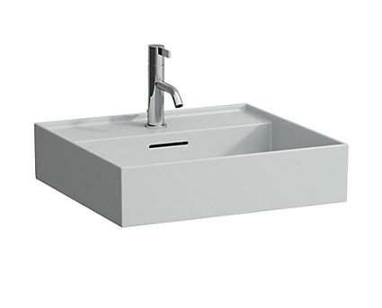 Kartell by Laufen 60 håndvask t/væg eller møbel - 1 hanehul
