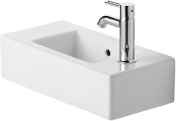 Duravit Vero 50 håndvask t/væg eller møbel - Højre - Wondergliss