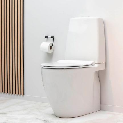 Ifö Spira Art 2.0 toilet rimfree m/sæde Turboflush og Ifö Clean