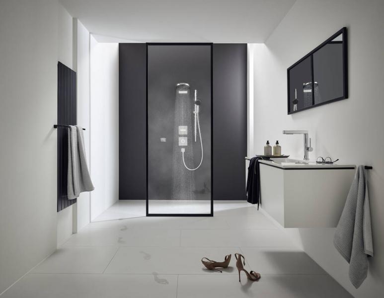 Hansgrohe Pulsify Select S 3jet Relaxation brusesæt - 90 cm - Mat hvid