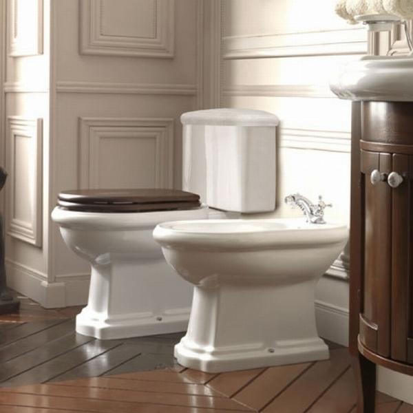Lavabo Retro Monoblocco gulvstående toilet m/S-lås