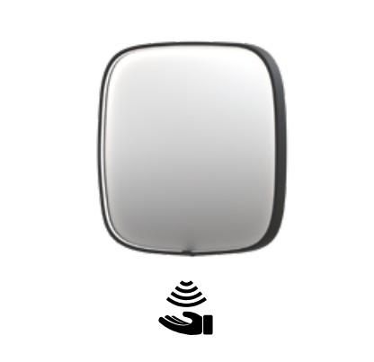 Sanibell Ink SP31 spejl m/lys, varme og sensor 60 x 60 cm - Mat hvid