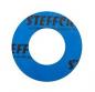 Flangepakning universal Aramid med Nitril-gummi (NBR) 107-61 mm