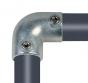Altech Pipe Clamps bjning 1 1/2''. 90 gr. Galvaniseret