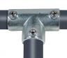 Altech Pipe Clamps T-samling med 3 muffer 1 1/2