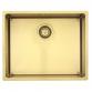 Lavabo Kubus 500 Soft k�kkenvask - Guld/messing (b�rstet)