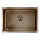 Lavabo Wave 49 hndvask t/bordplade - Bruneret messing