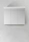 Hafa Store spejlskab 900 m/LED-profil - Askstruktur