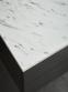 Hafa compact laminatbordplade - 61 cm - Marmor
