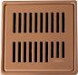 Purus Rib ramme/rist 150X150mm - Brstet kobber