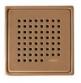 Purus Chess ramme/rist 150X150mm - Brstet kobber