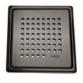 Purus Chess ramme/rist 150X150mm - Brstet sort krom