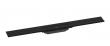 Hansgrohe RainDrain Flex aflb (kan afkortes) t/bagvg - 80 - Mat sort