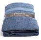 Nortiq 2-pak håndklæder 70 x 140 cm - Blå
