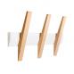 Hoigaard Tangent-3 knagerkke - Hvid/eg
