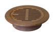 Jemi 315 mm r�rbr�ndkarm med rist, rund, 1,5 t, GG