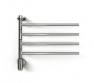 Kriss Flex 1 Hndkldetrrer m/4 arme - 55x51 cm - Krom