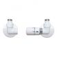 Kriss Corner Rum Plus ventils�t m/rumtermostat - H�jre - Hvid