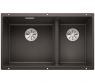 Blanco Subline 430/270-U k�kkenvask - Antracit