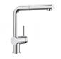 Blanco Linus-S kkkenarmatur m/udtrk - Steel