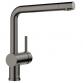 Blanco Linus k�kkenarmatur - Satin dark steel