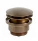 Lavabo Luna pop-up bundventil - Bruneret messing
