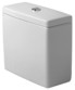 Duravit Starck 3 cisterne med tilslutning i siden m/ wondergliss
