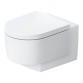 Duravit Balcoon v�gh�ngt toilet m/Rimless og DuraShield - Mat hvid