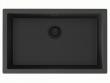 Lavabo Jupiter 80 kompositvask - Antracit-sort/Sort