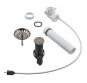 Grohe aflbsarmatur m/trykknap - Brstet hard graphite