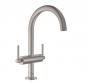 Grohe Atrio New hndvaskarmatur m/ pop-up bundventil - Supersteel