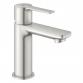 Grohe Lineare New hndvaskarmatur m/push open bundventil - Steel