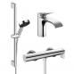 hansgrohe Vivenis komplet pakke til badev�relse - Krom