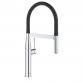 Grohe Essence New kkkenarmatur m/profi-bruser - Krom