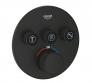 Grohe Grohtherm SmartControl indbygningsarmatur m/3 udtag - Phantom Black