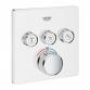 Grohe SmartControl indbygningsarmatur med 3 udtag - Hvid