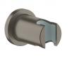 Grohe Rainshower bruseholder m/rosette - Brstet hard graphite